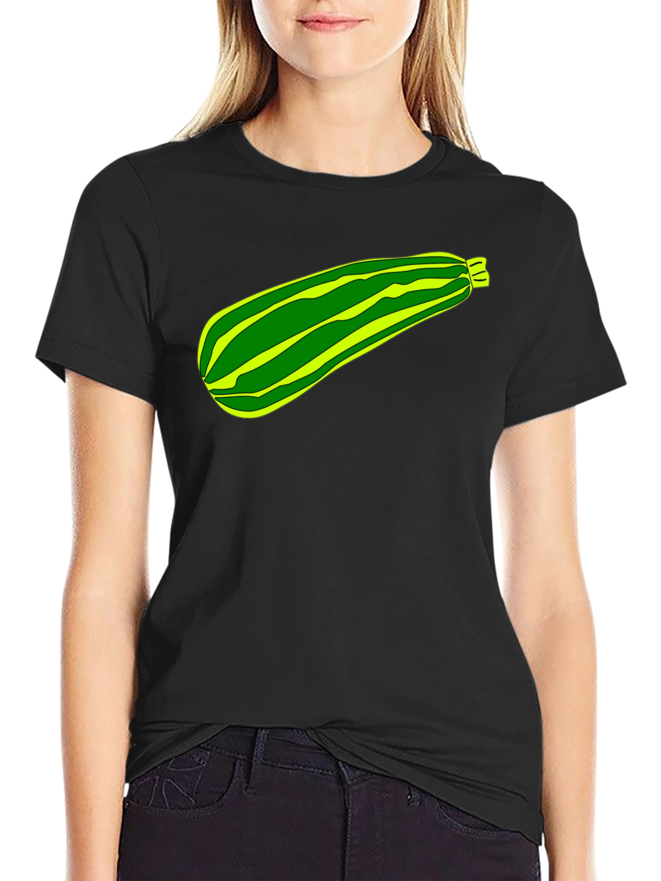 Zucchini Graphic Tee -  Unique Veggie Print