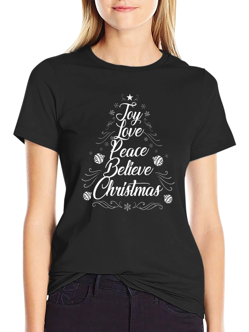 Festive Christmas Tree T-Shirt