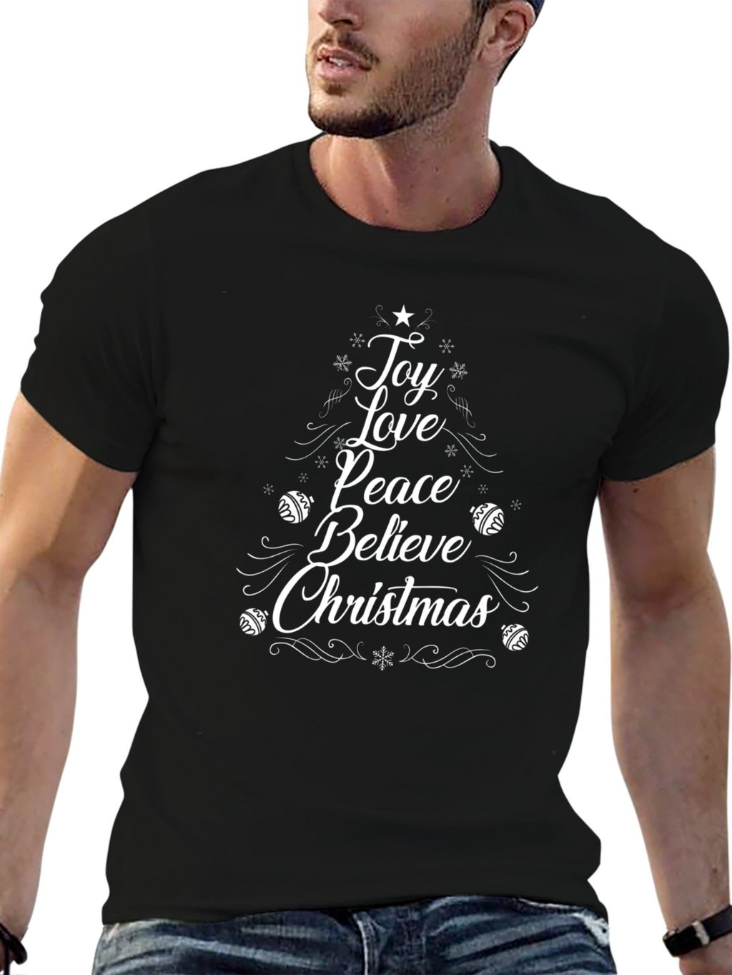 Festive Christmas Tree T-Shirt