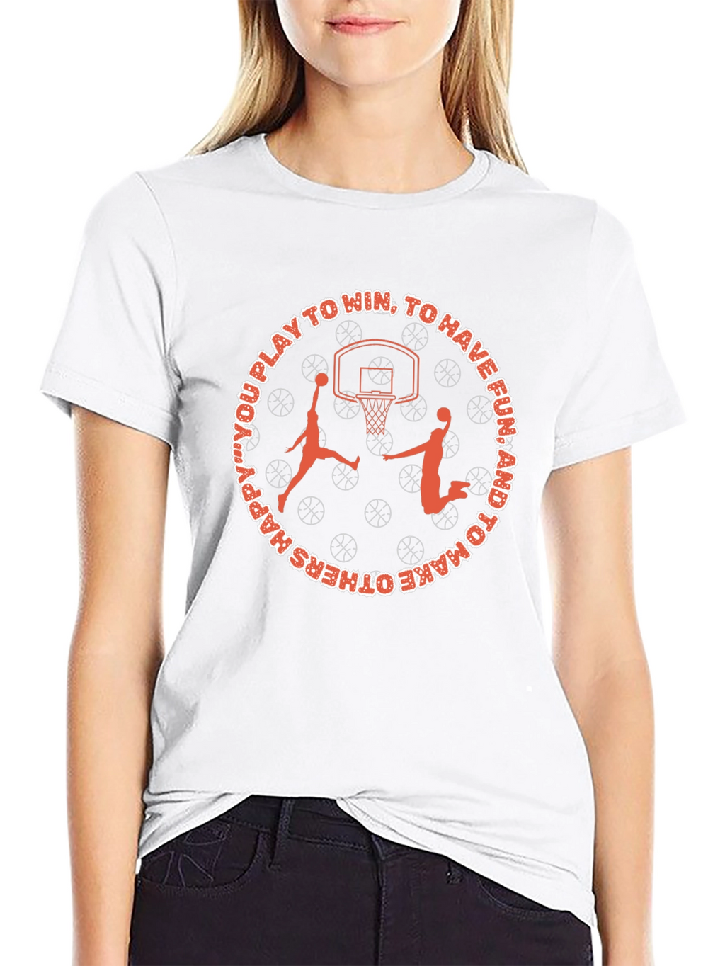 Basketball Motivational Graphic Tee