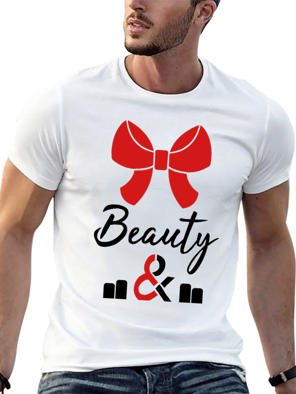 Beauty & Barbells Graphic Tee