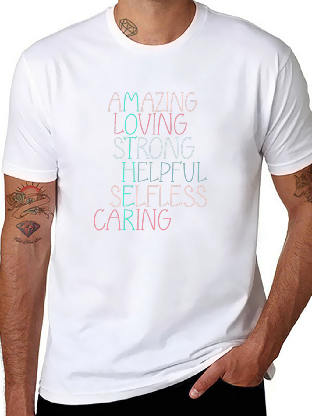 Amazing Loving Strong Graphic T-Shirt