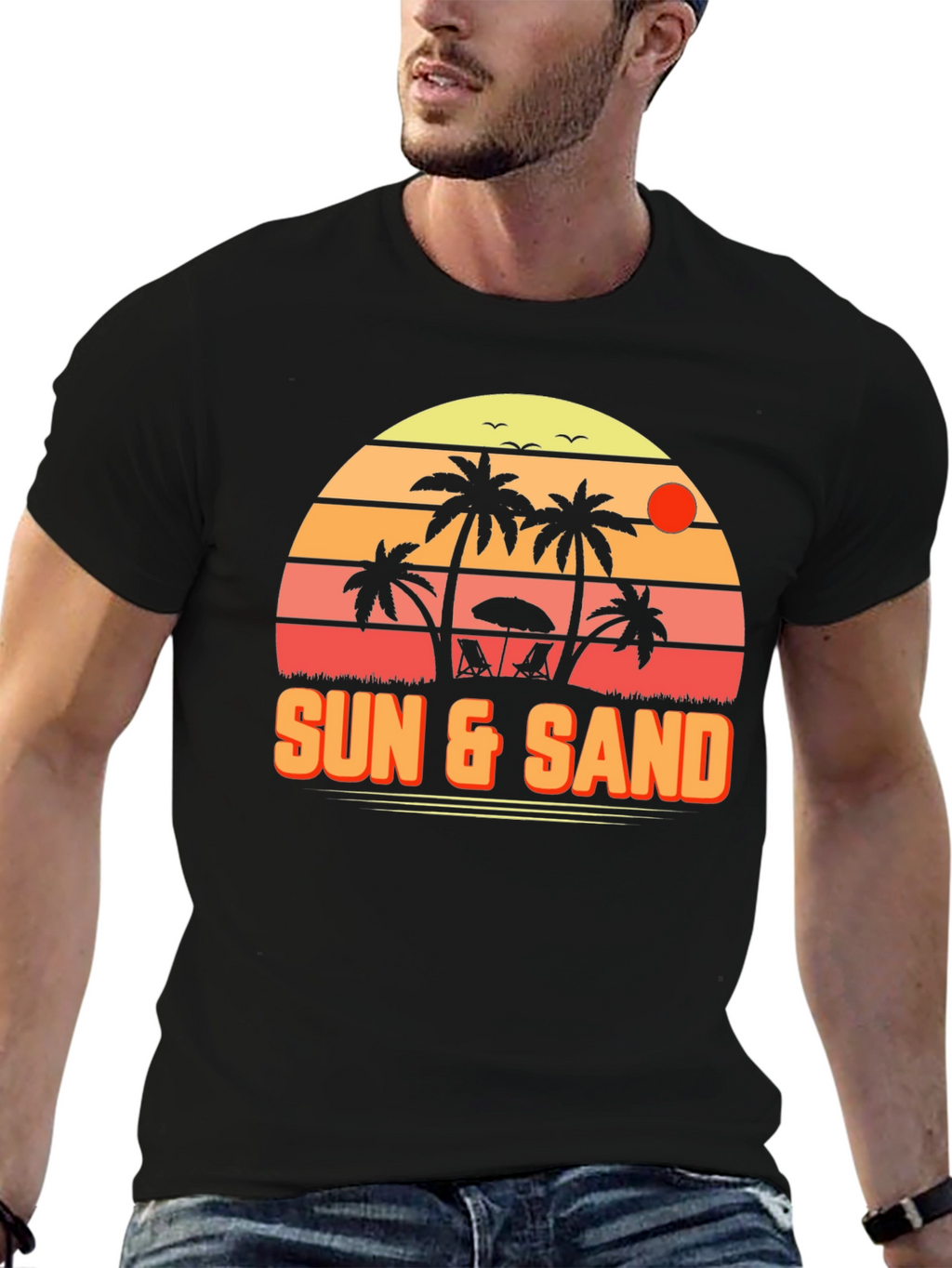 Sun & Sand Graphic Tee - Beach Vibes