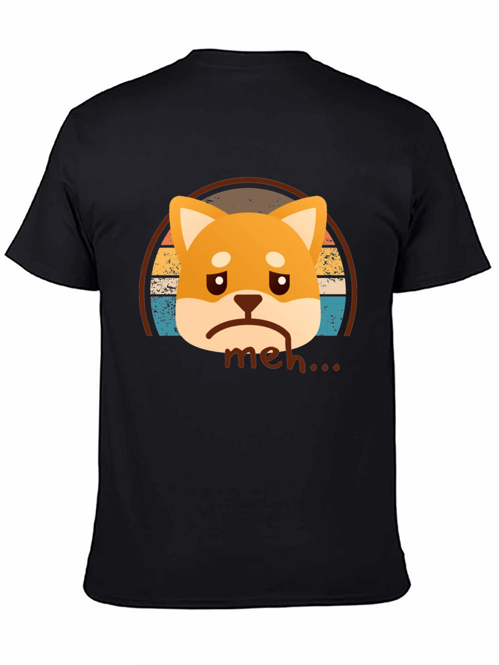 Meh Shiba Inu T-Shirt - Unisex Graphic Tee