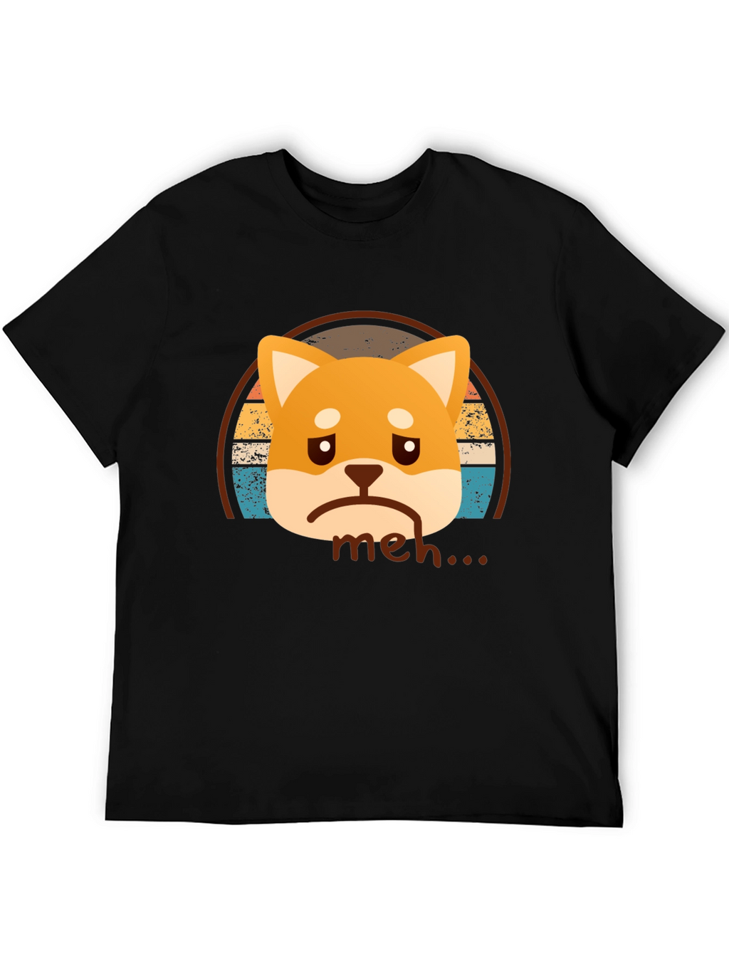 Meh Shiba Inu T-Shirt - Unisex Graphic Tee