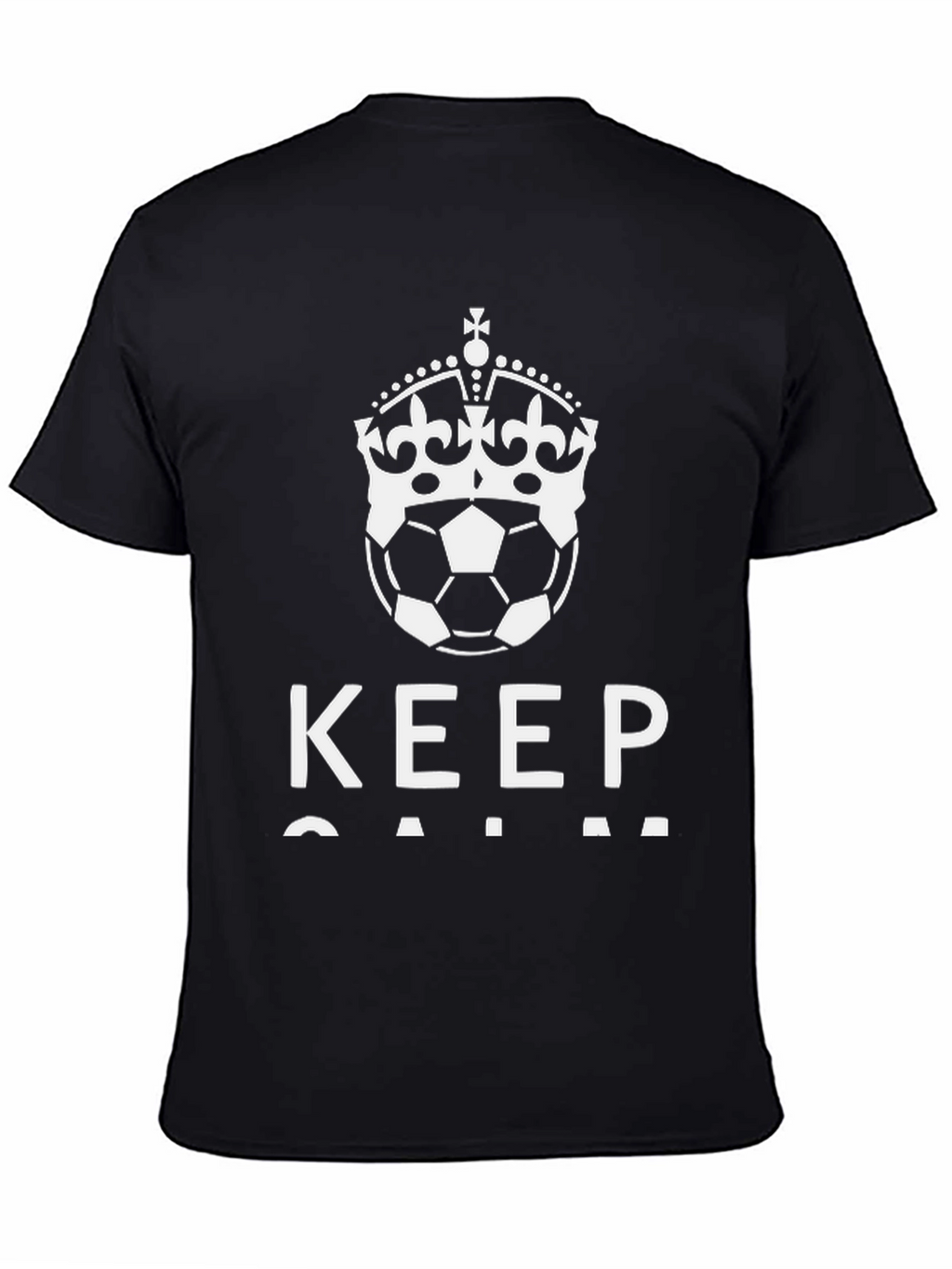 Keep Calm Soccer Crown T-Shirt