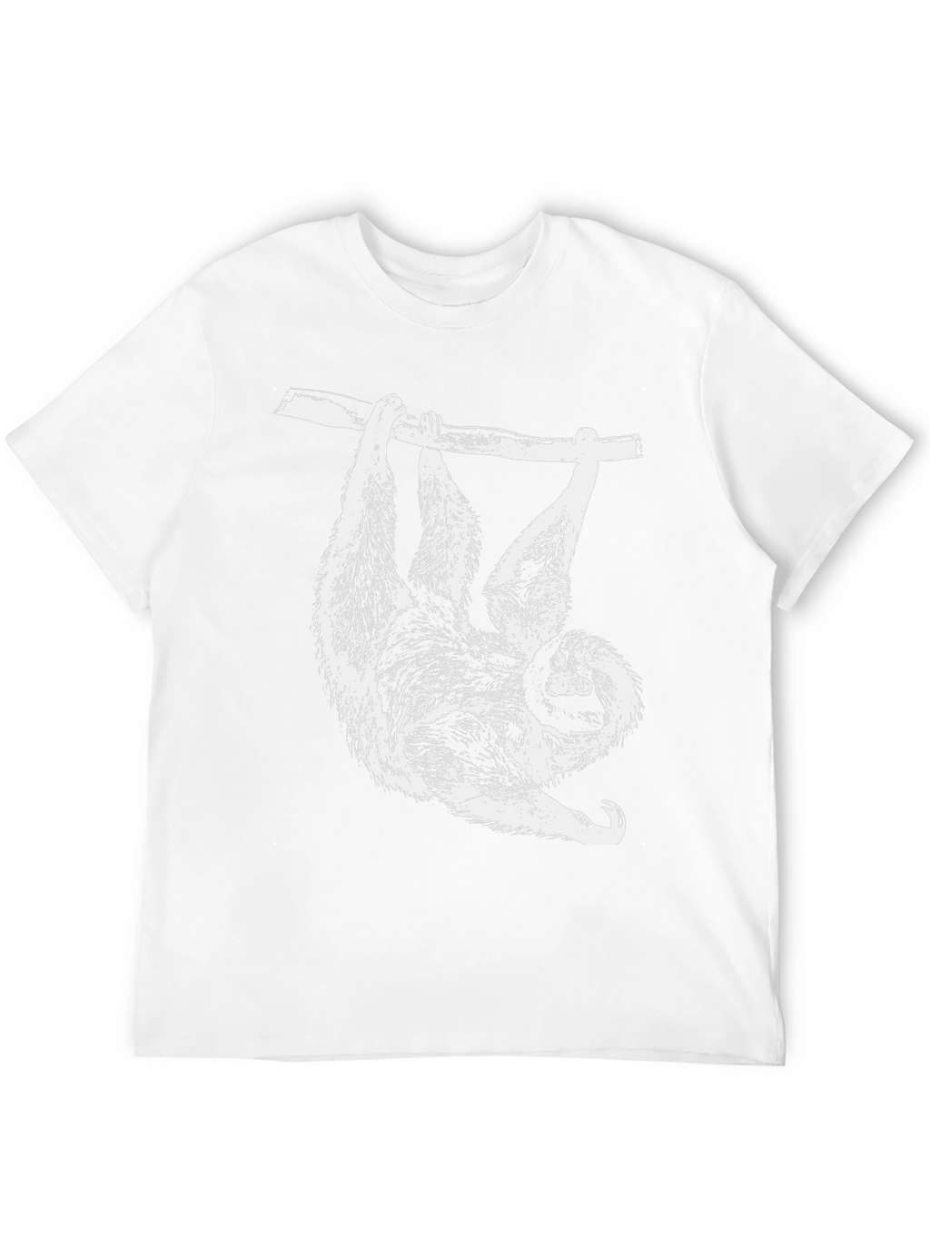 Sloth Hanging T-Shirt - Cool Animal Graphic Tee