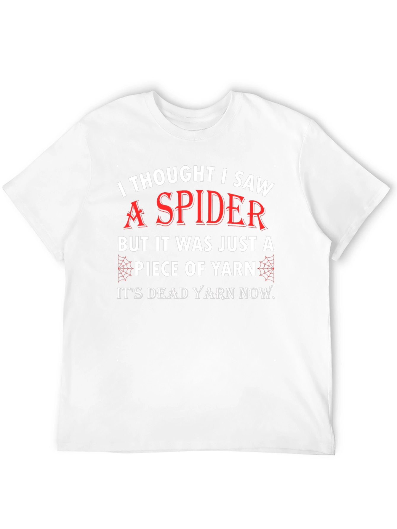 Funny Spider Yarn T-Shirt