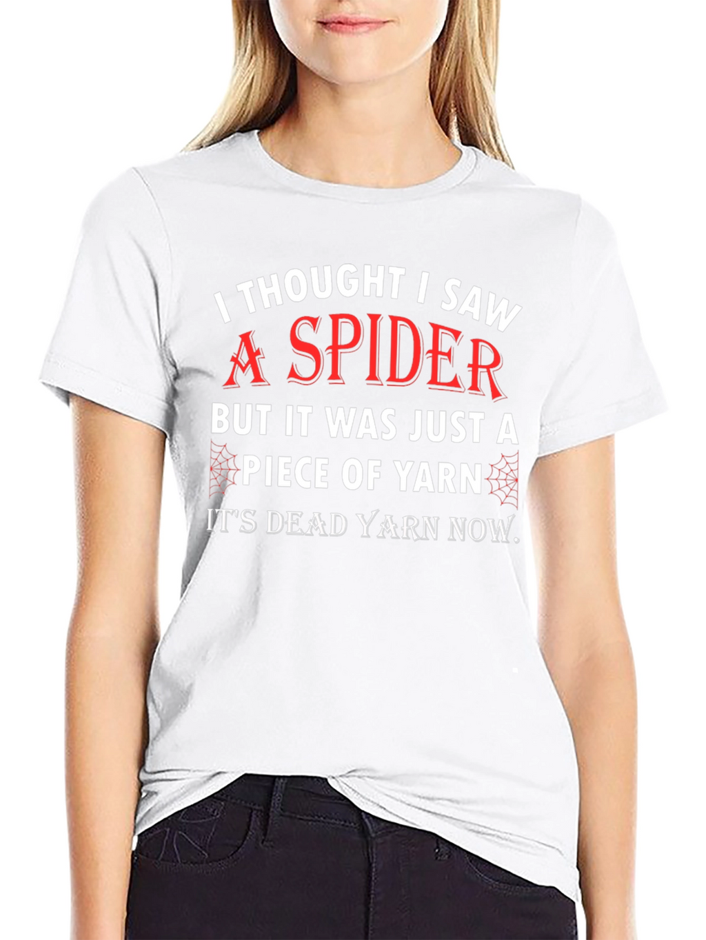 Funny Spider Yarn T-Shirt