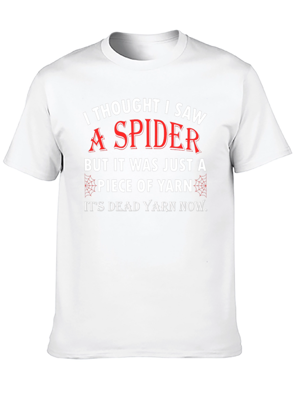 Funny Spider Yarn T-Shirt