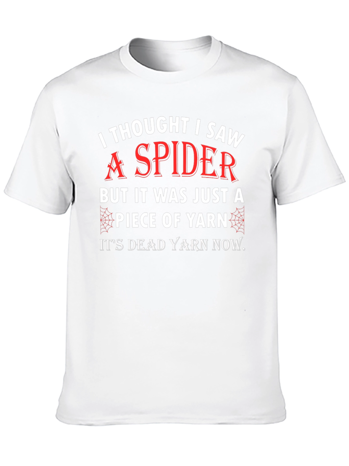 Funny Spider Yarn T-Shirt
