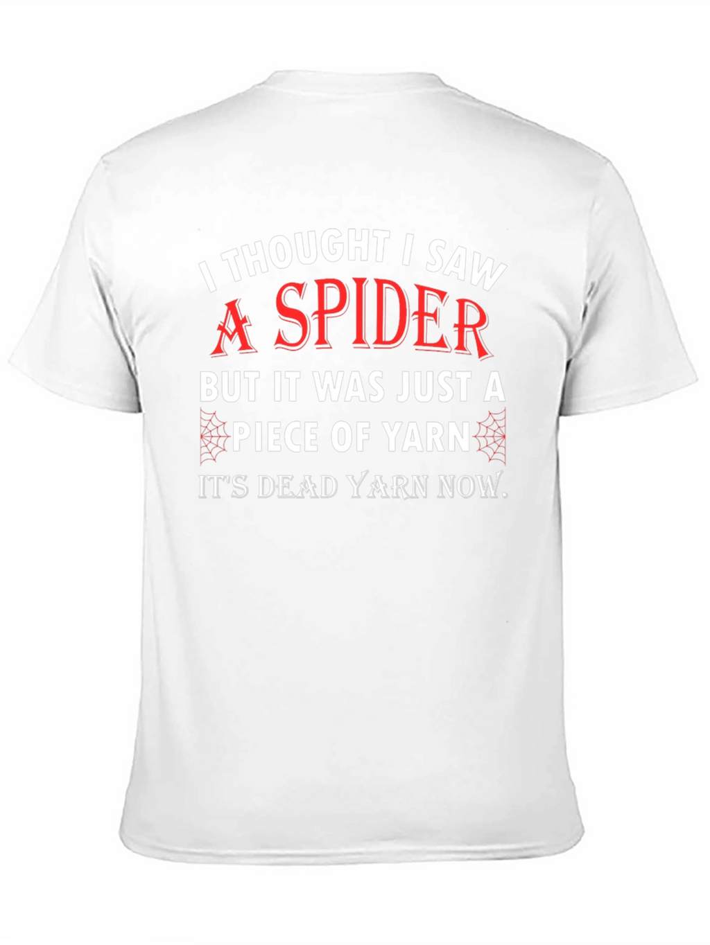 Funny Spider Yarn T-Shirt