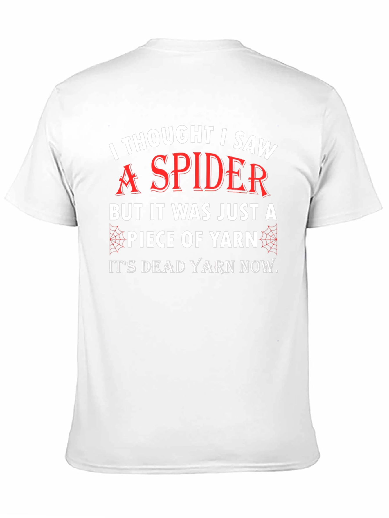 Funny Spider Yarn T-Shirt
