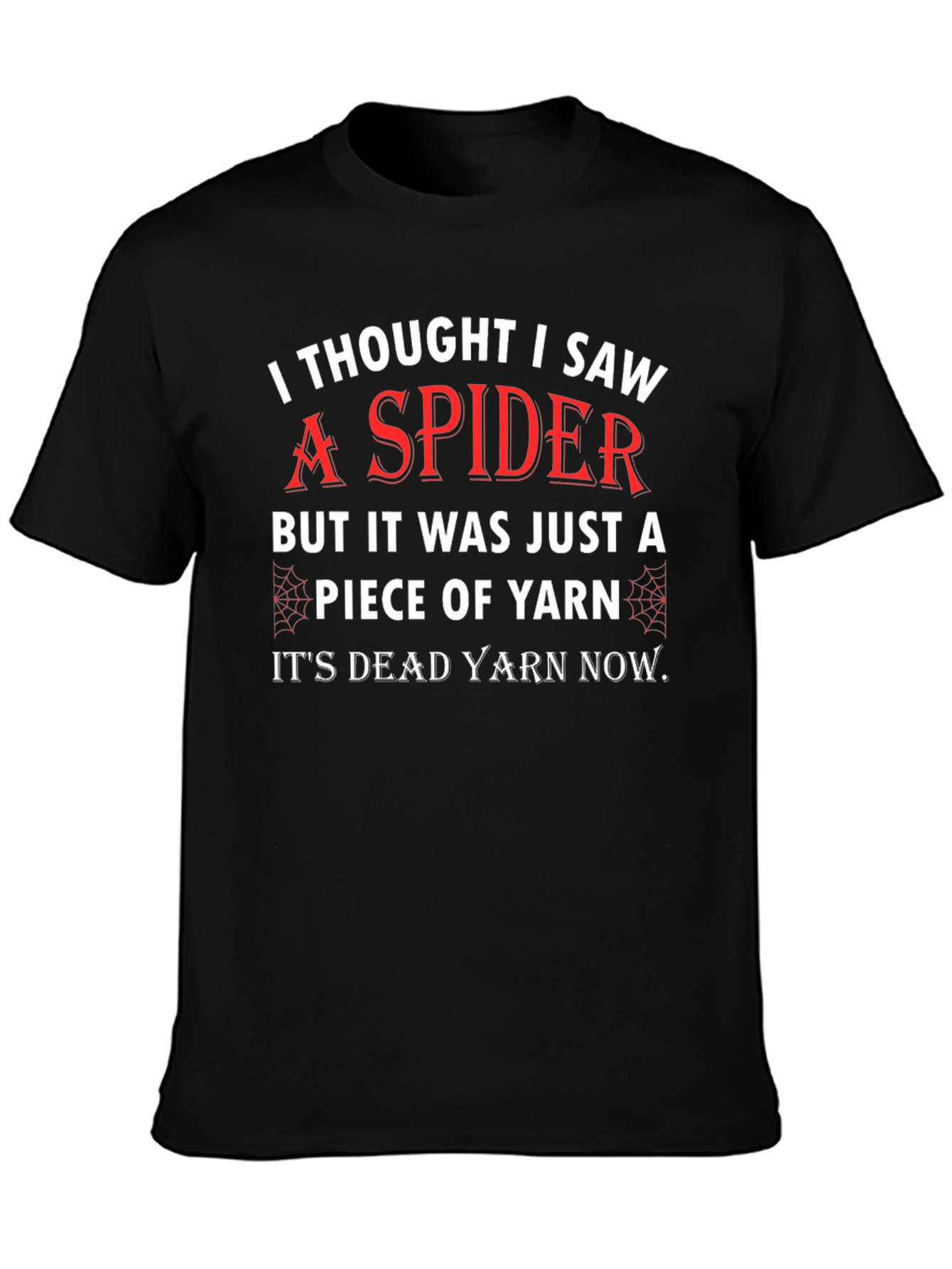 Funny Spider Yarn T-Shirt