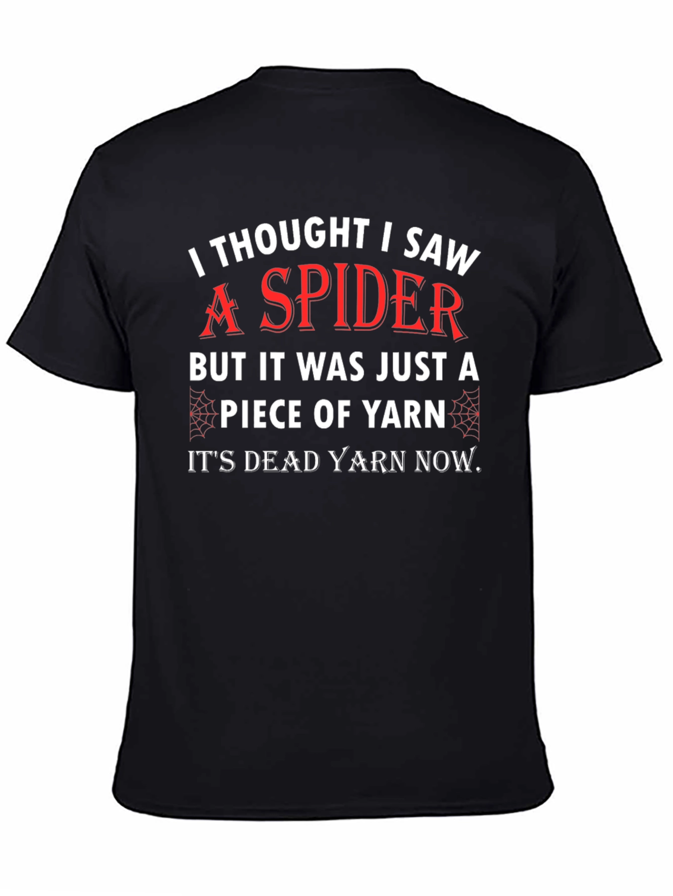 Funny Spider Yarn T-Shirt