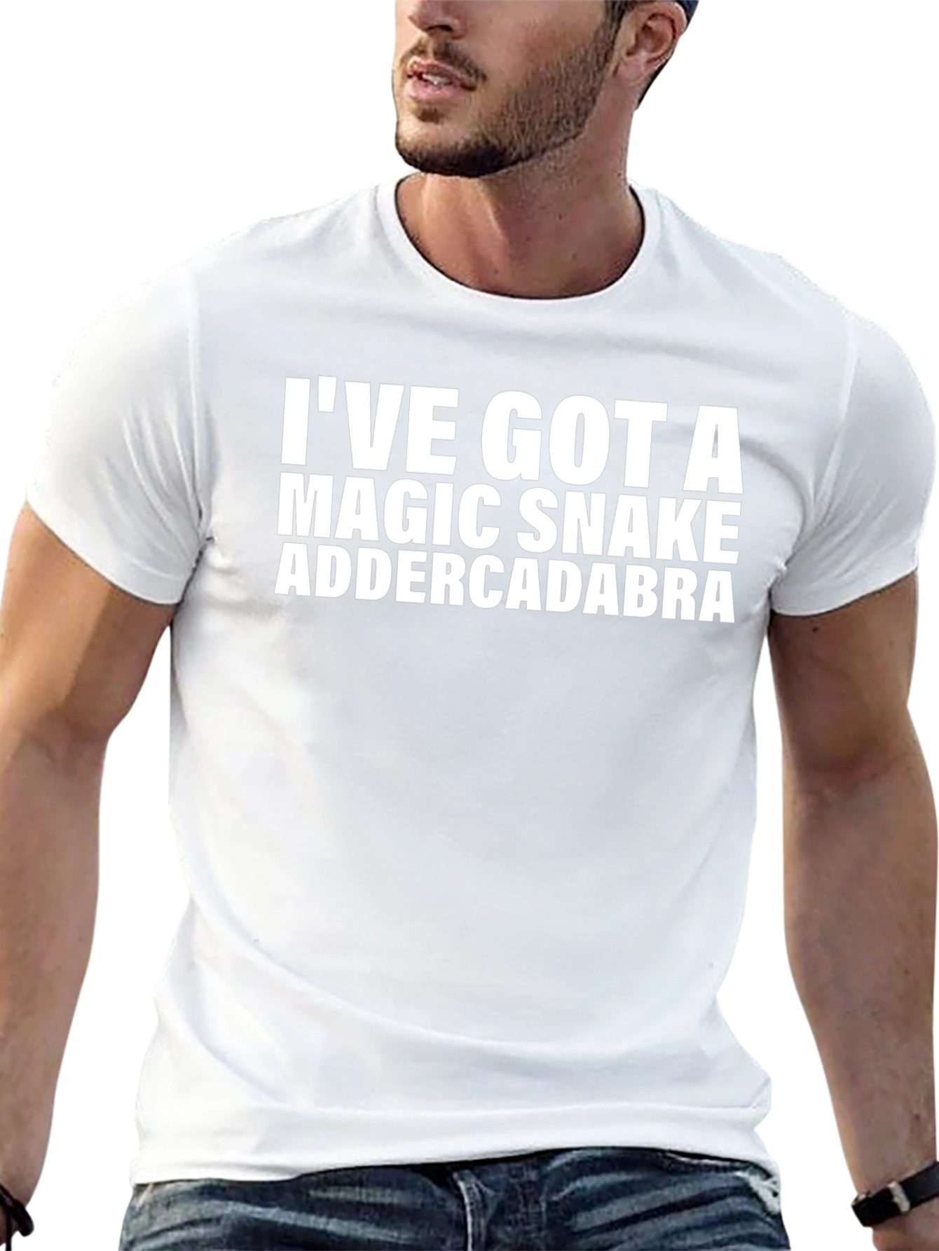 Magic Snake T-Shirt - Addercadabra Funny Tee