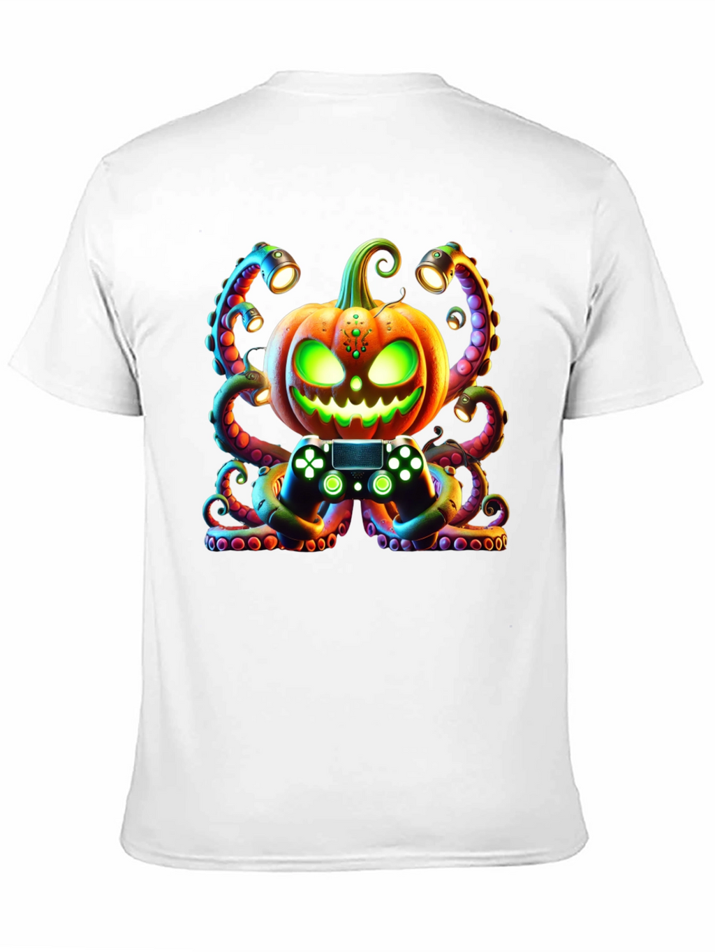 Gamer Pumpkin Graphic Tee