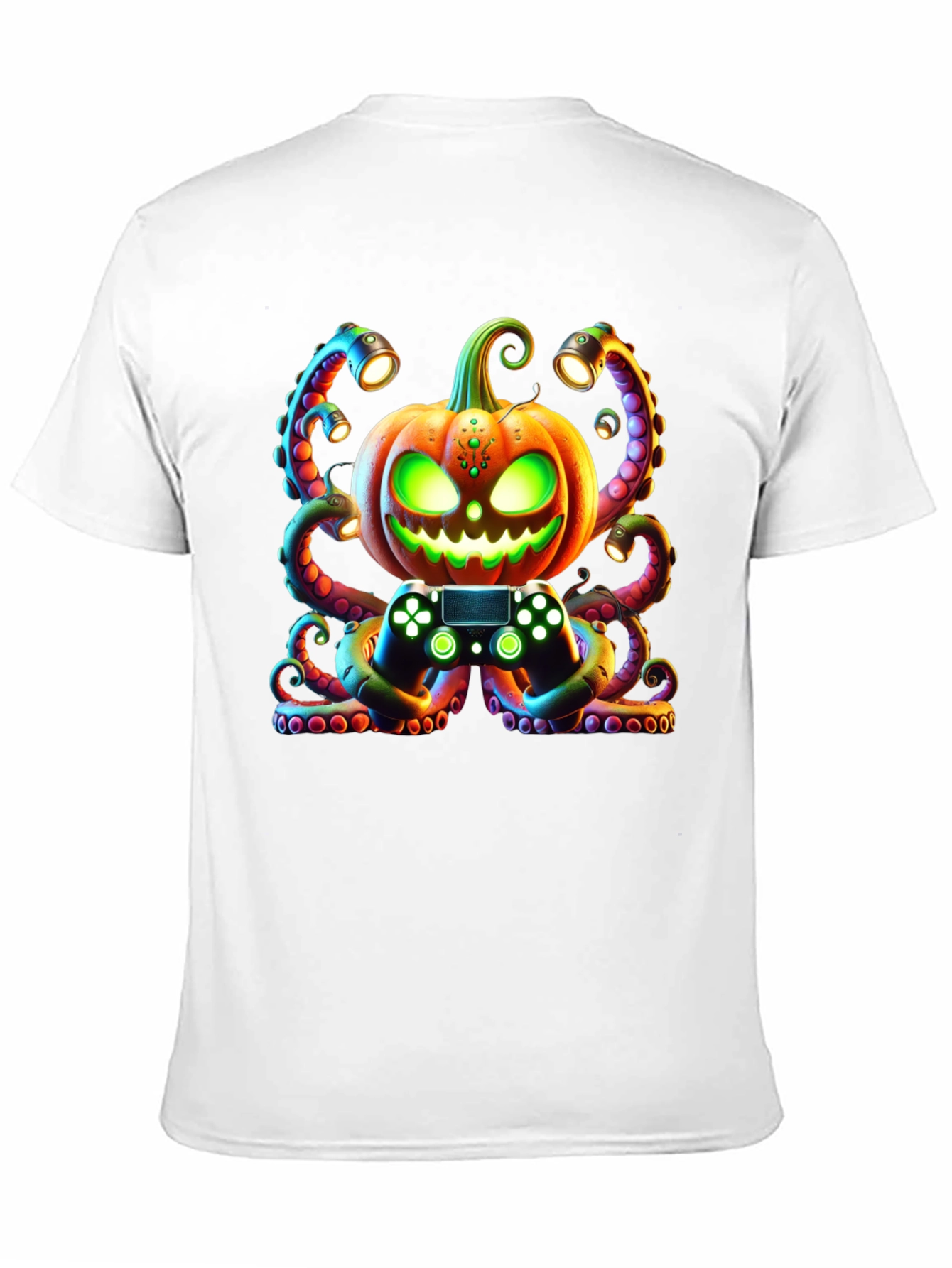 Gamer Pumpkin Graphic Tee