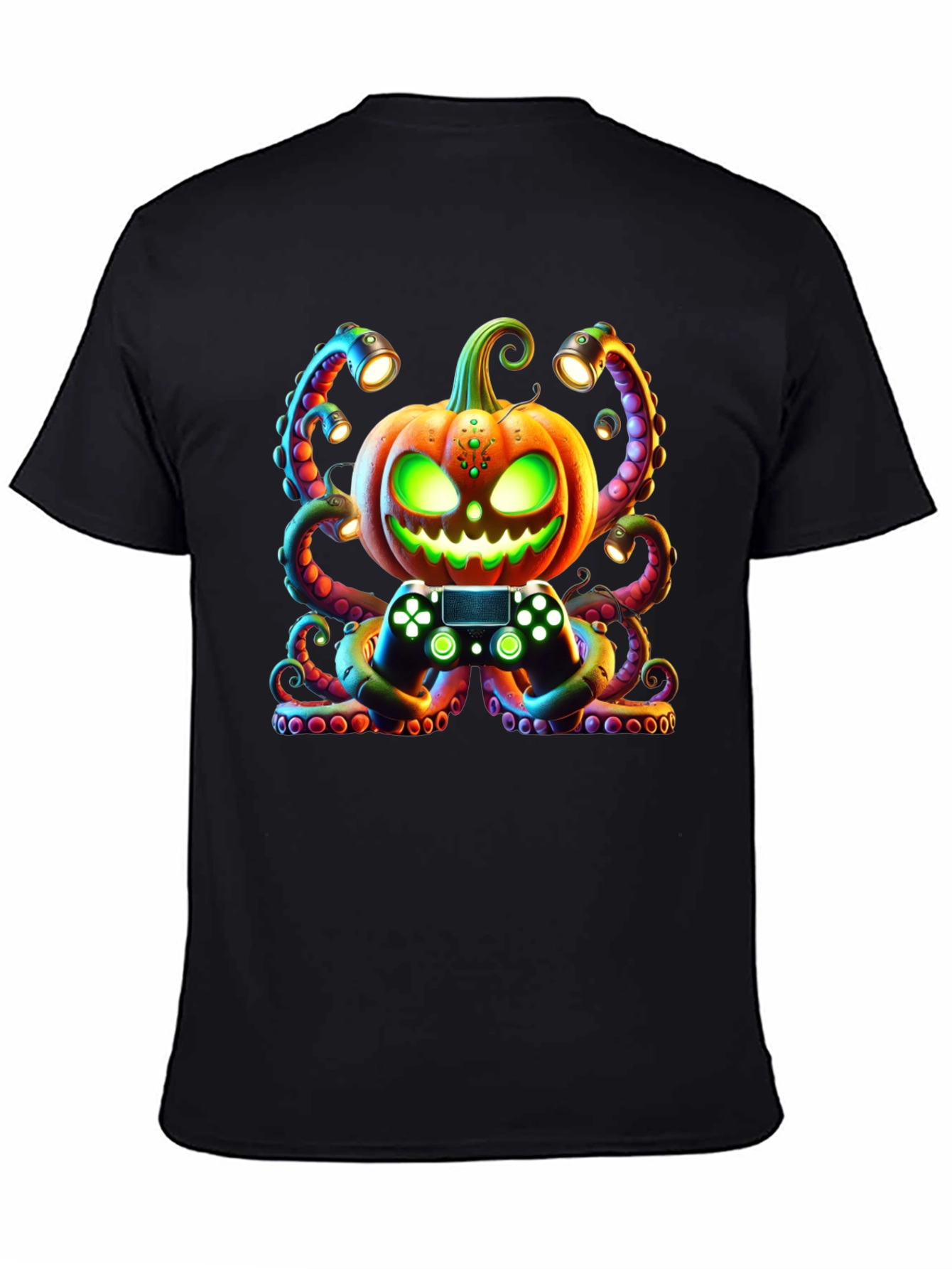 Gamer Pumpkin Graphic Tee