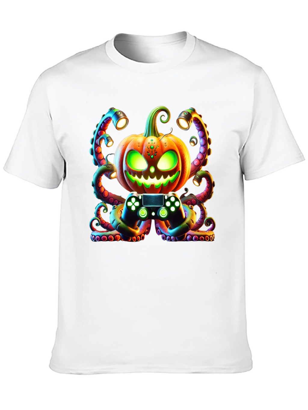 Gamer Pumpkin Graphic Tee