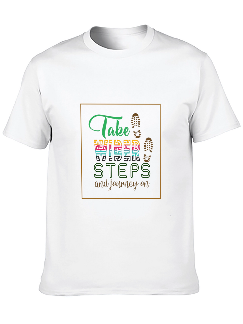 Motivational Journey Black T-Shirt