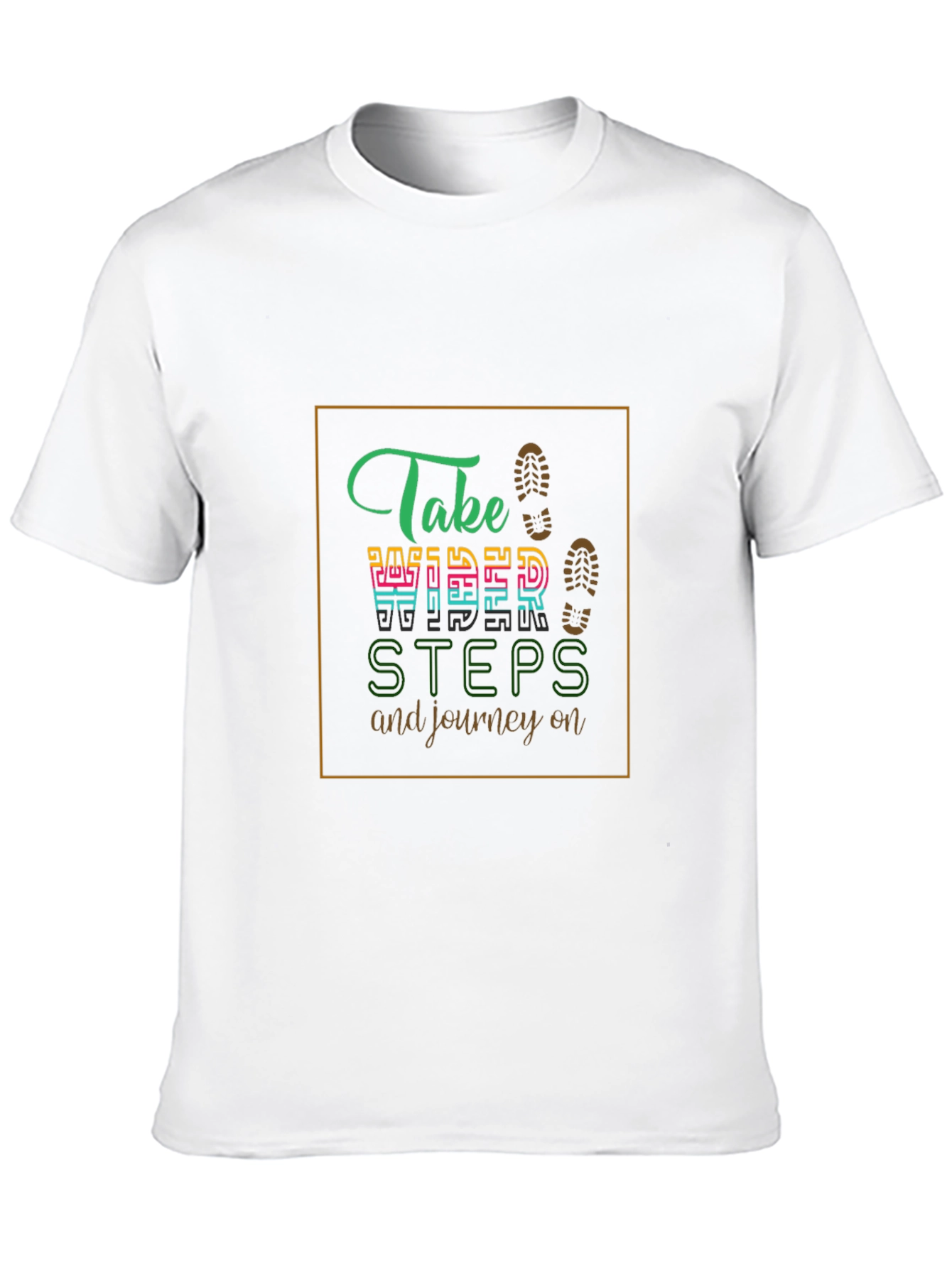 Motivational Journey Black T-Shirt