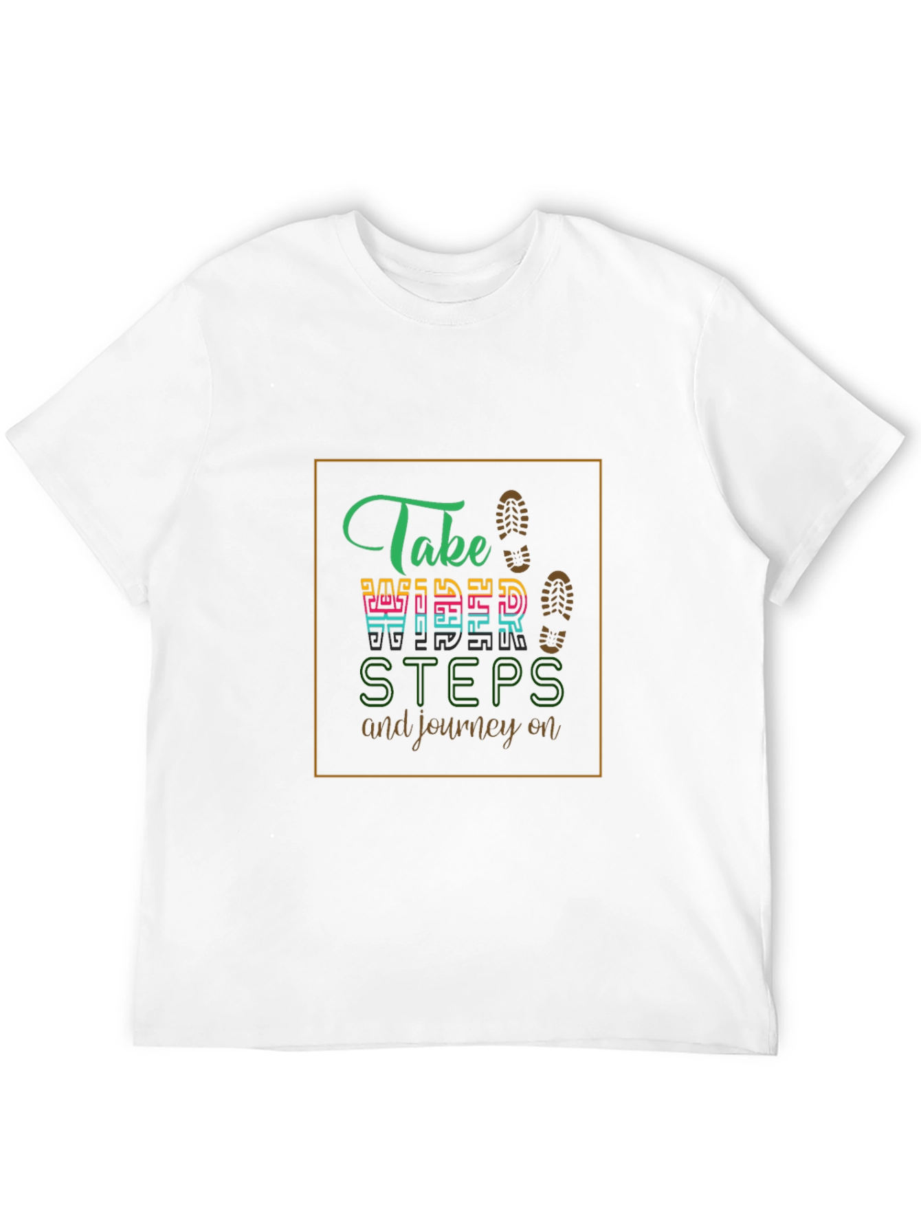 Motivational Journey Black T-Shirt