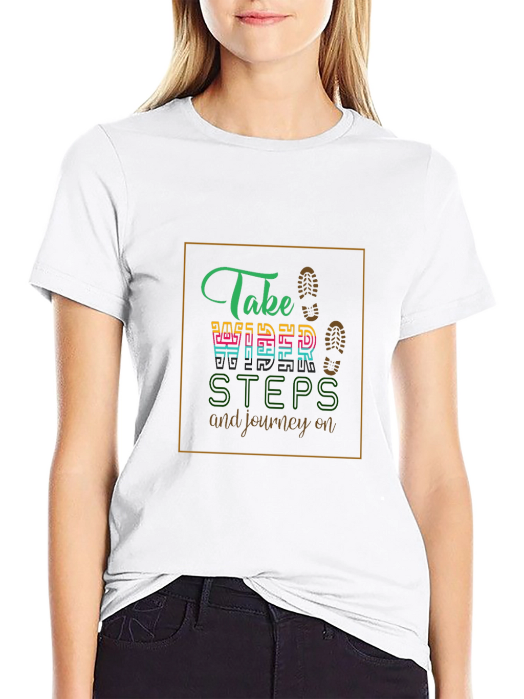 Motivational Journey Black T-Shirt