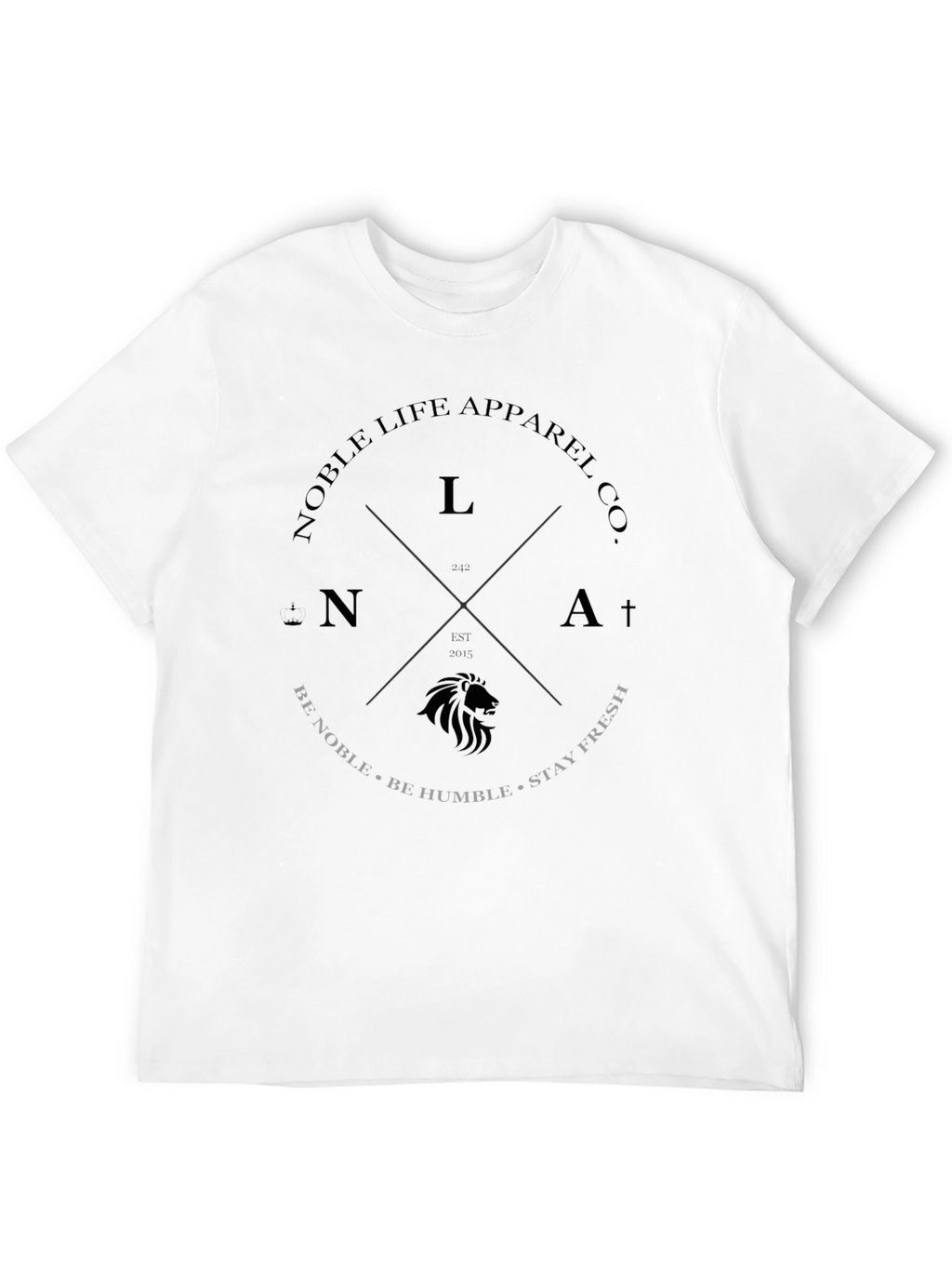Noble Life Apparel Black T-Shirt