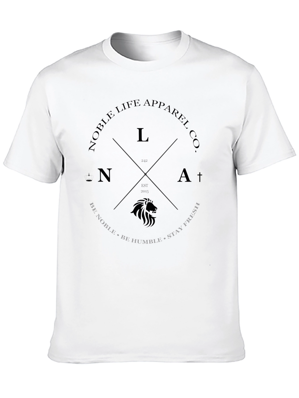 Noble Life Apparel Black T-Shirt