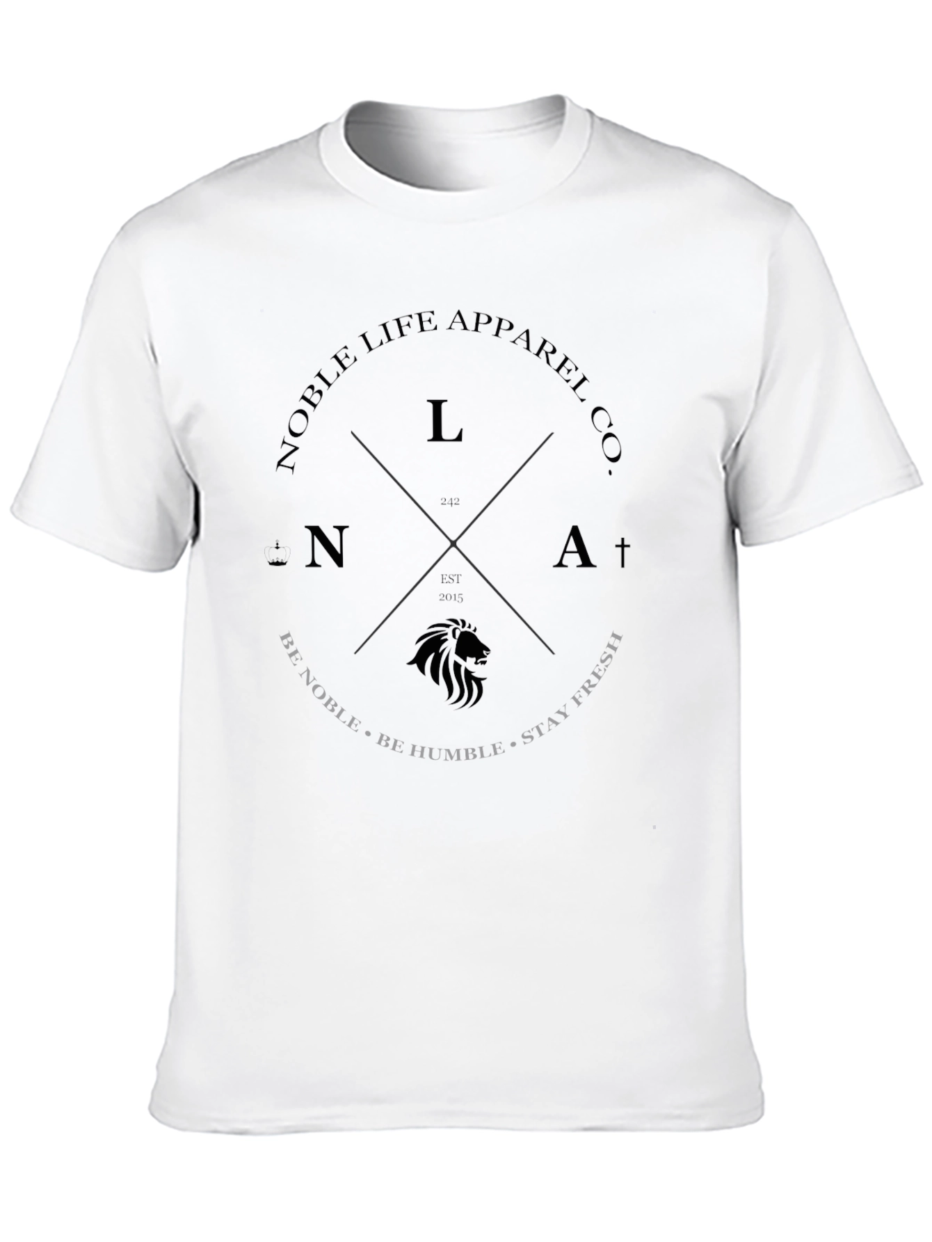 Noble Life Apparel Black T-Shirt