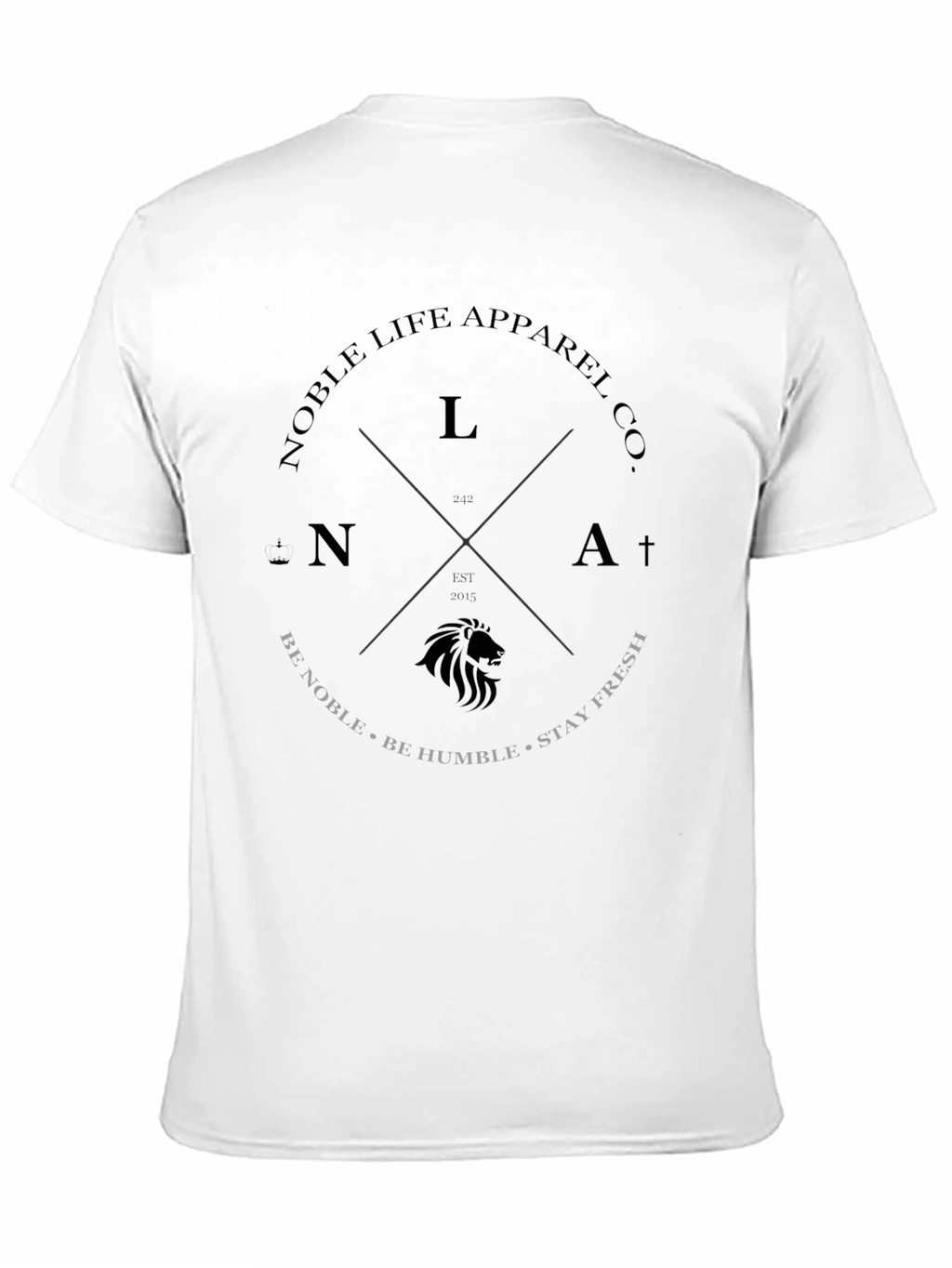 Noble Life Apparel Black T-Shirt