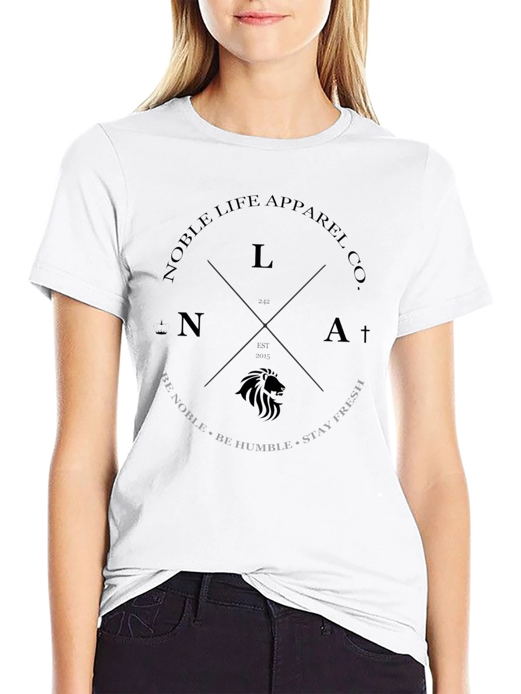 Noble Life Apparel Black T-Shirt
