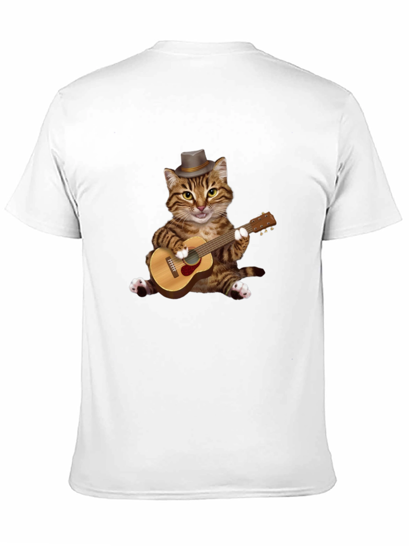 Cat Playing Guitar T-Shirt