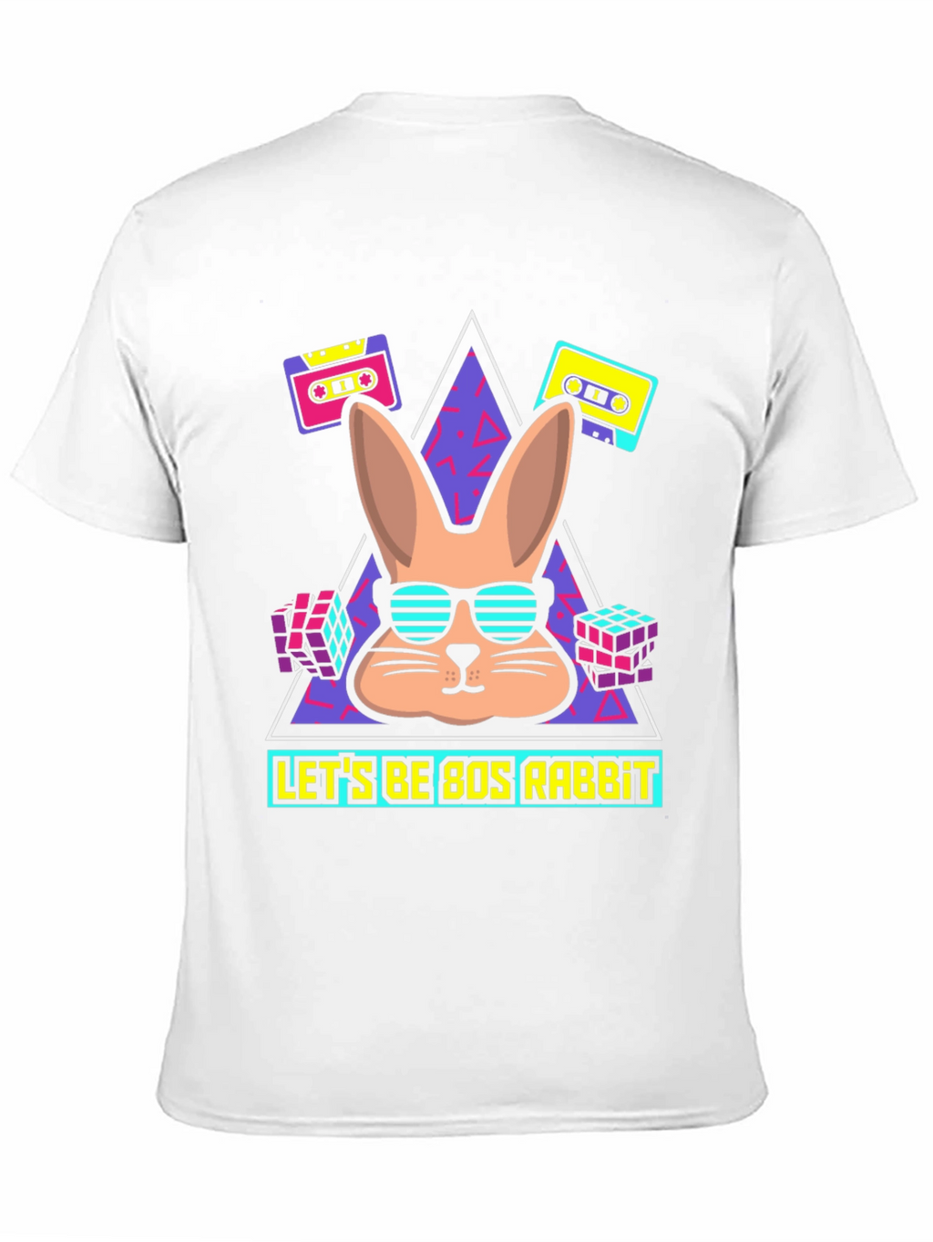 80s Rabbit T-Shirt - Retro Cool Design