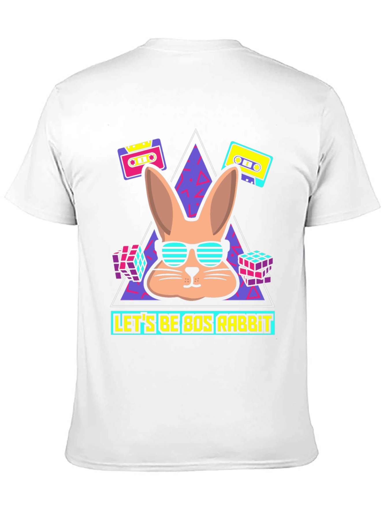 80s Rabbit T-Shirt - Retro Cool Design