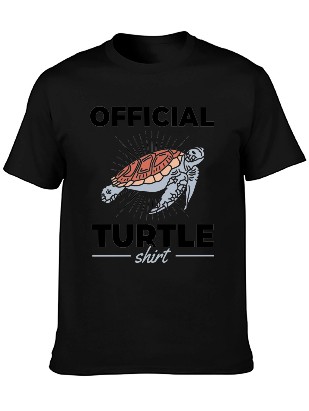 Official Turtle T-Shirt Fun Animal Tee