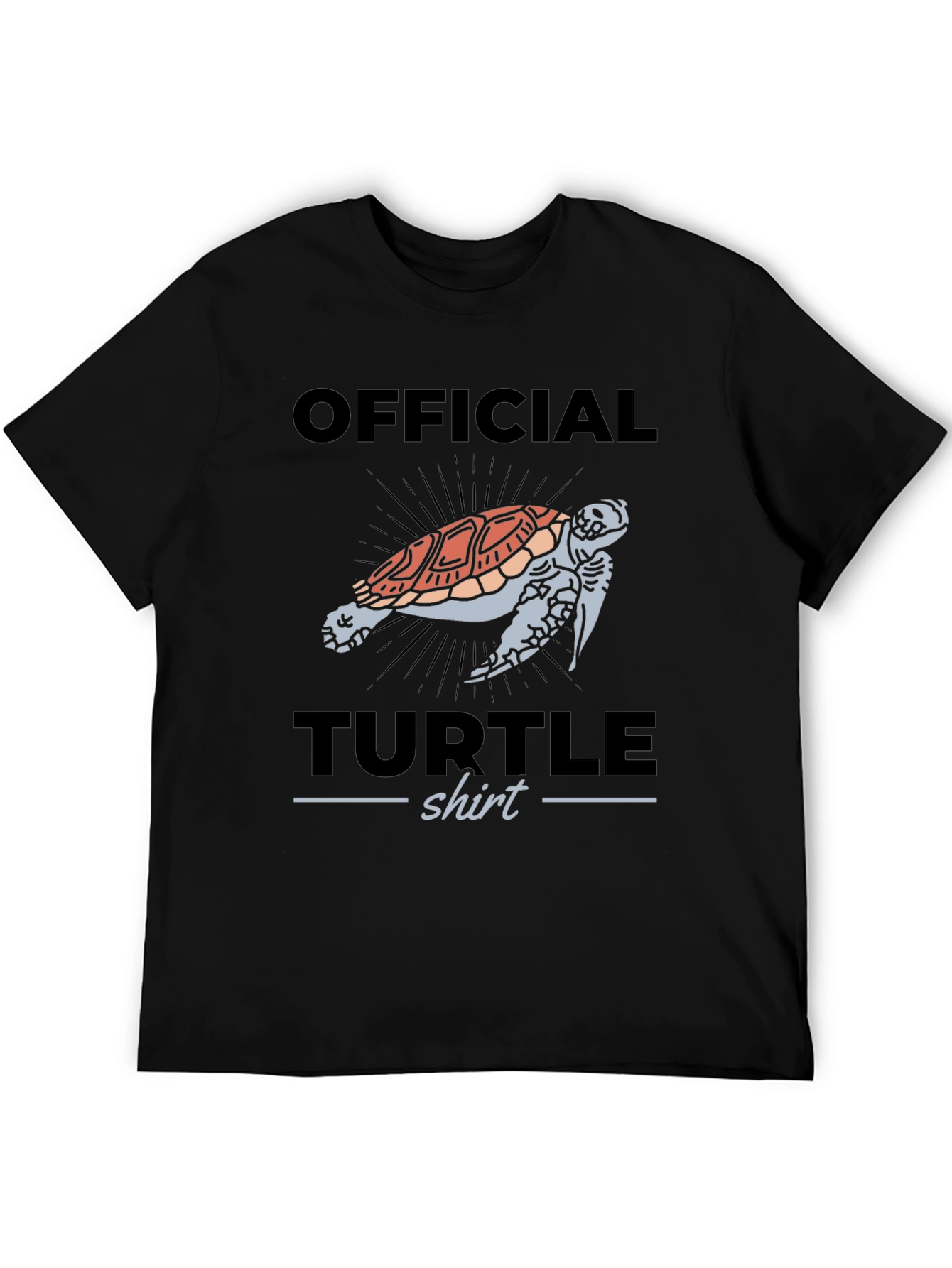 Official Turtle T-Shirt Fun Animal Tee