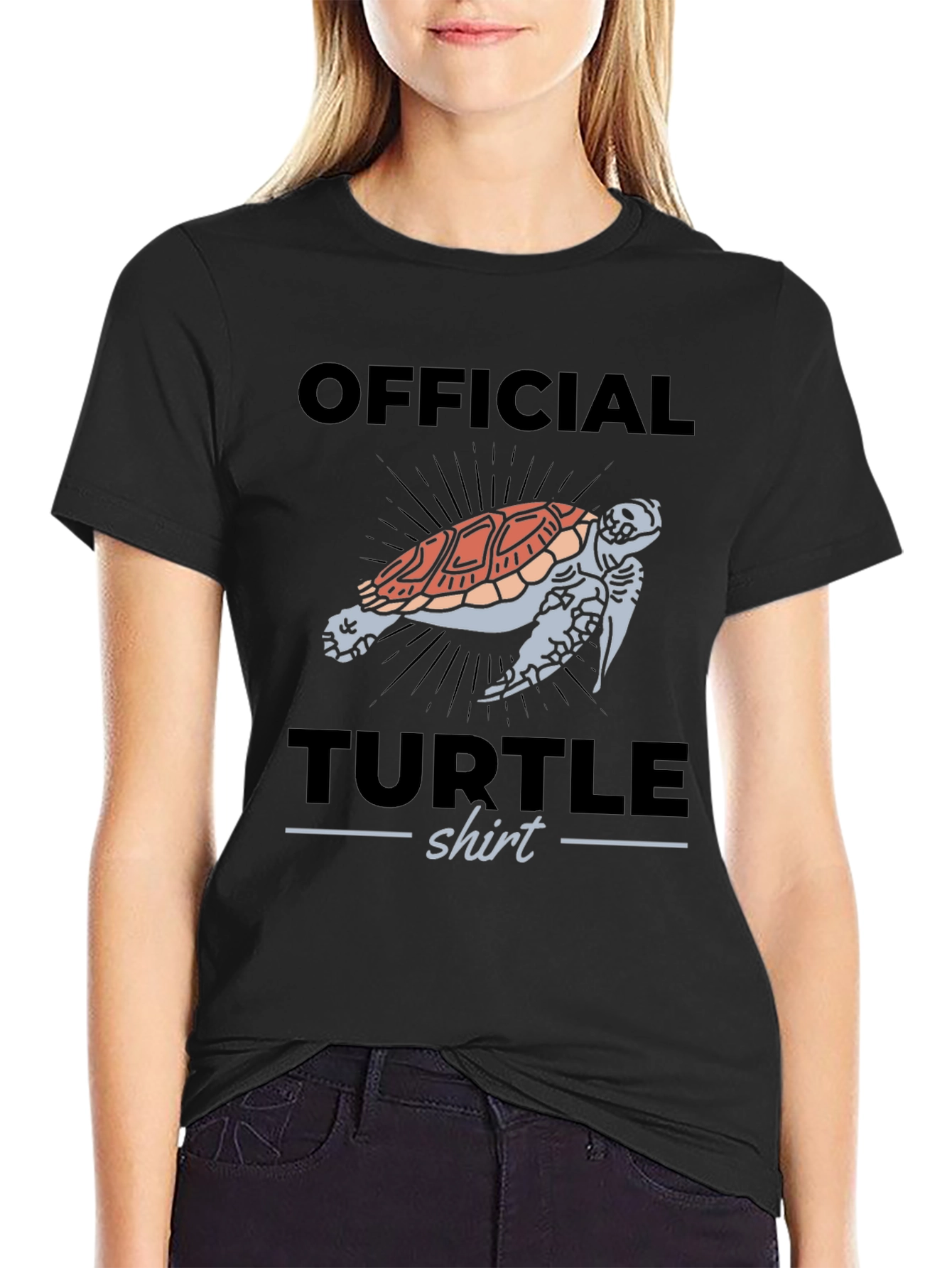 Official Turtle T-Shirt Fun Animal Tee