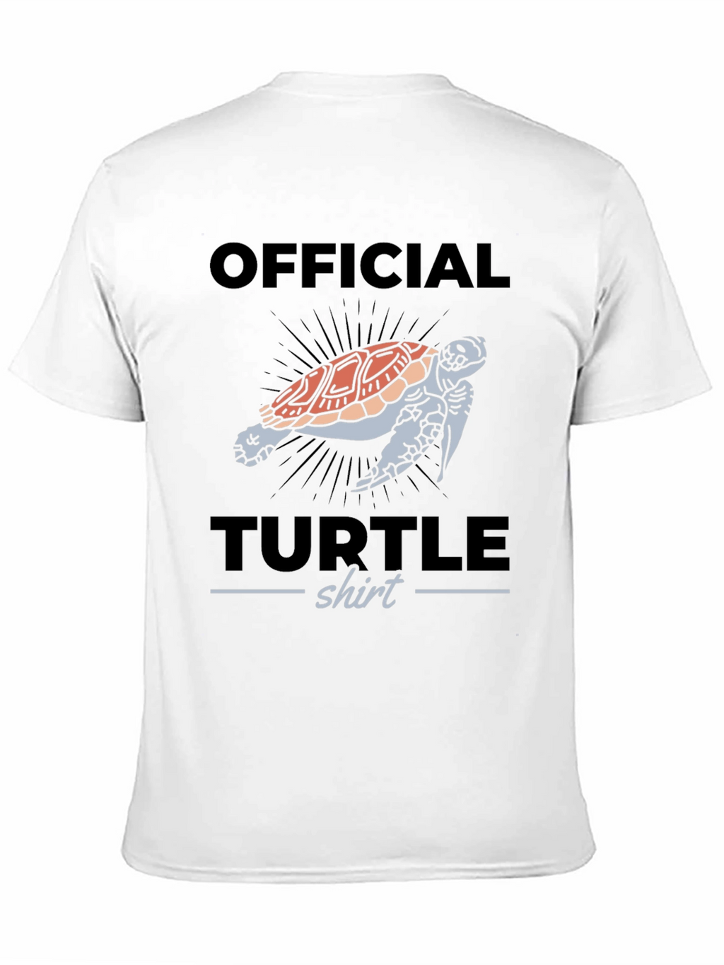 Official Turtle T-Shirt Fun Animal Tee