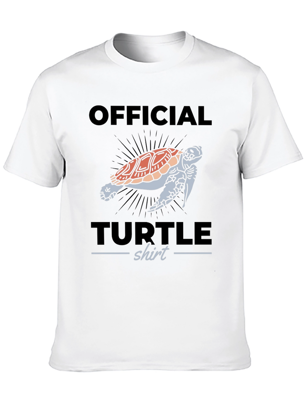 Official Turtle T-Shirt Fun Animal Tee