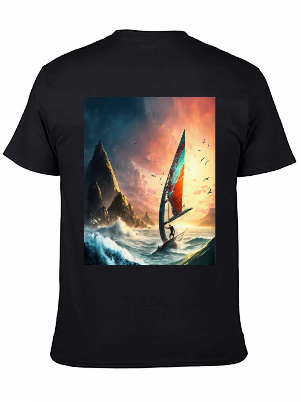 Windsurf Adventure Graphic Tee