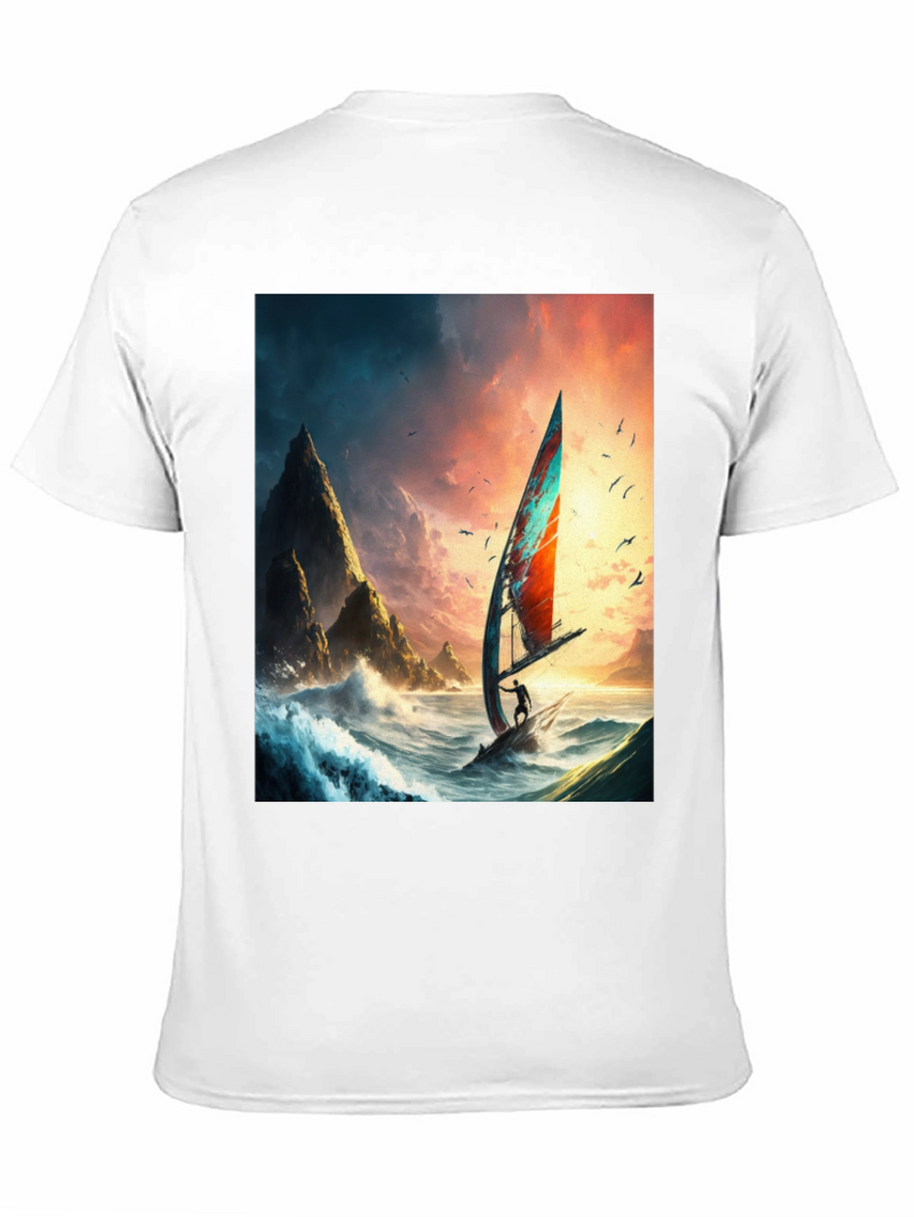 Windsurf Adventure Graphic Tee
