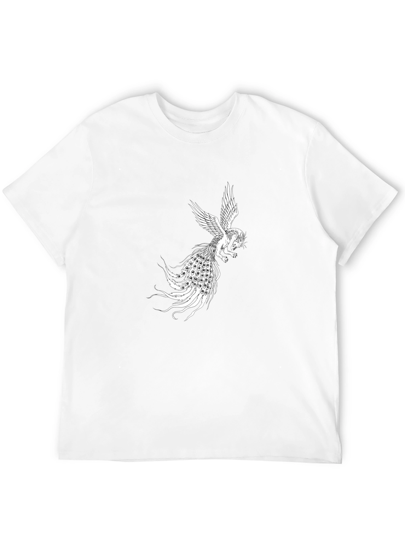 Phoenix Graphic Black T-Shirt
