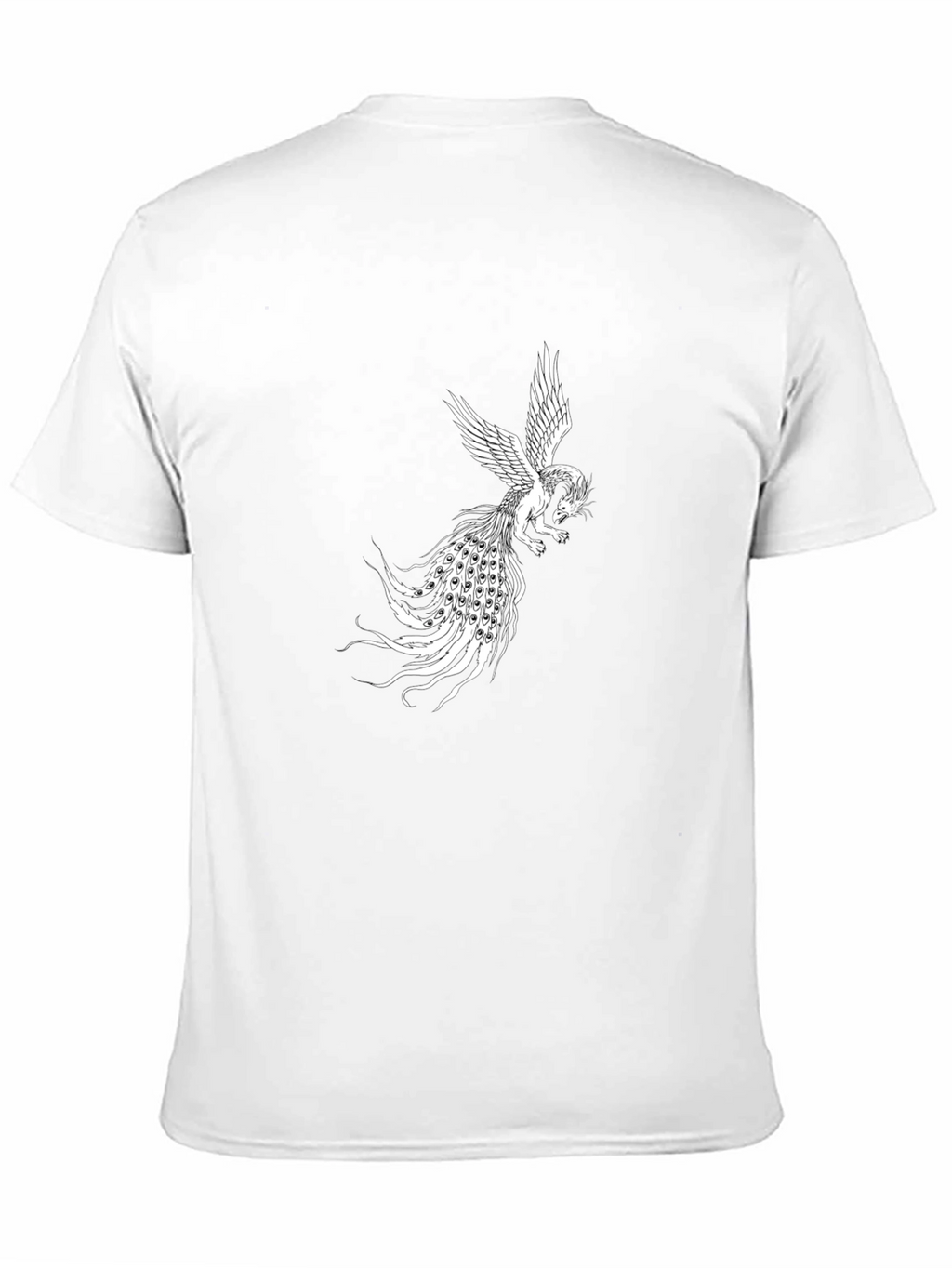 Phoenix Graphic Black T-Shirt
