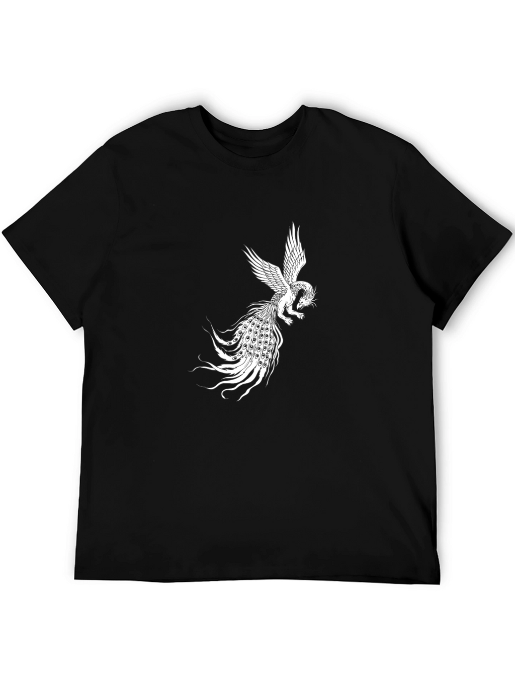 Phoenix Graphic Black T-Shirt