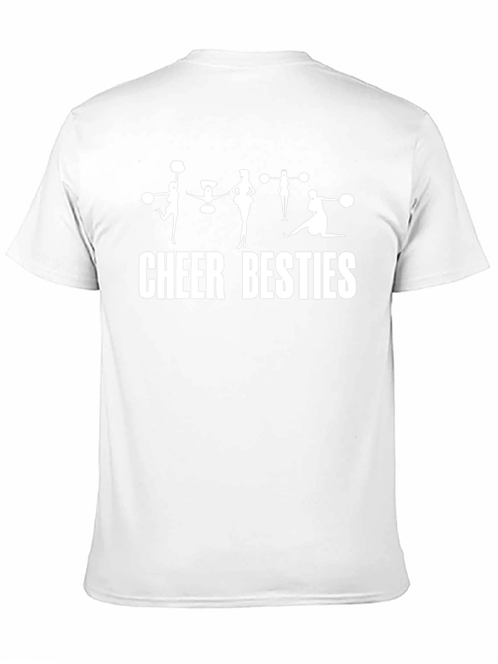 Cheer Besties Black Graphic T-Shirt