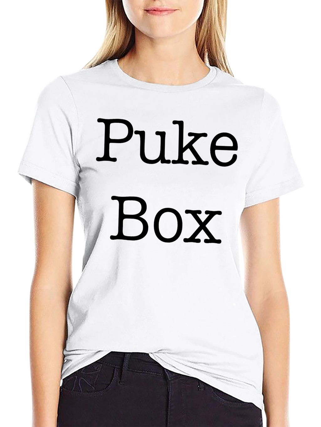 Puke Box Graphic Tee -  Bold Statement T-Shirt