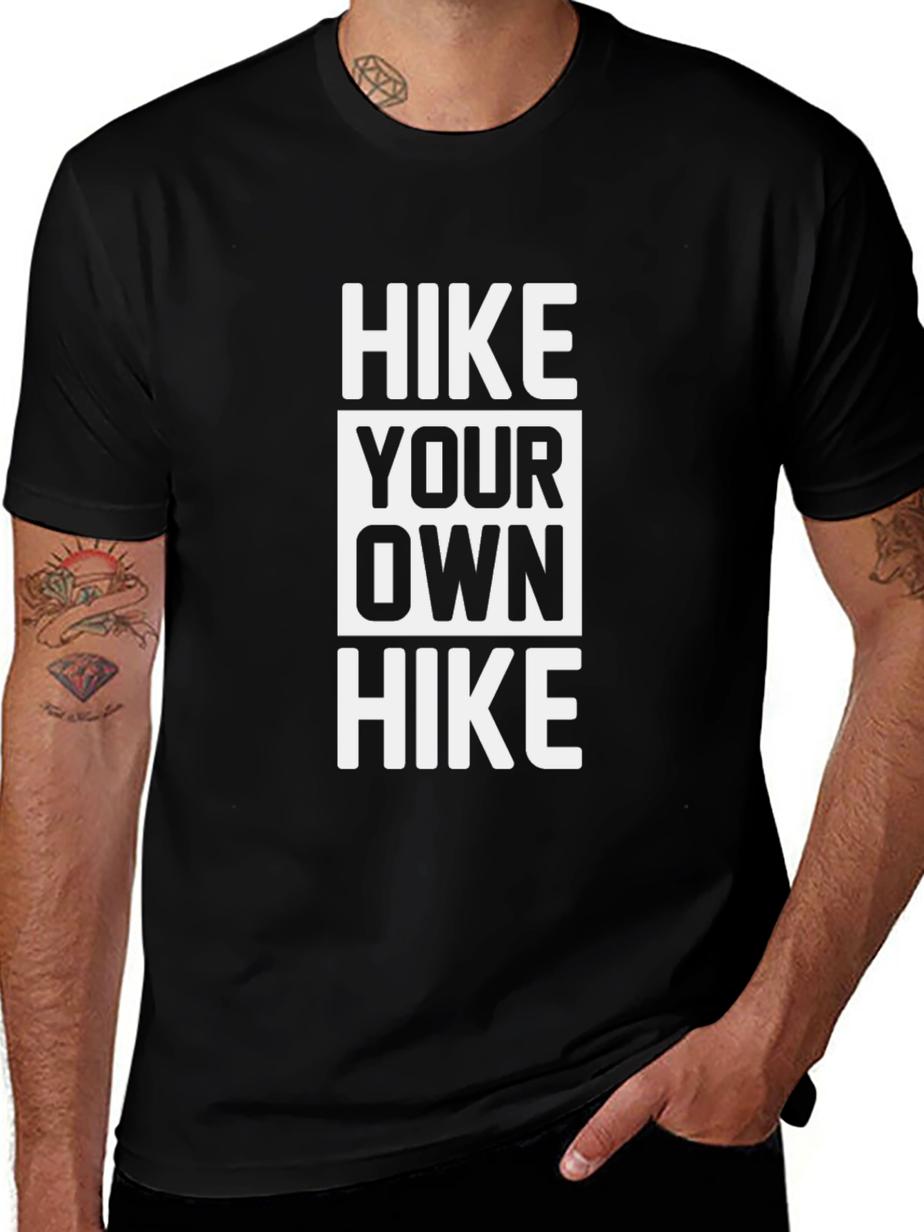 Hike Your Own Hike Graphic Tee - Outdoor Adventure T-Shirt