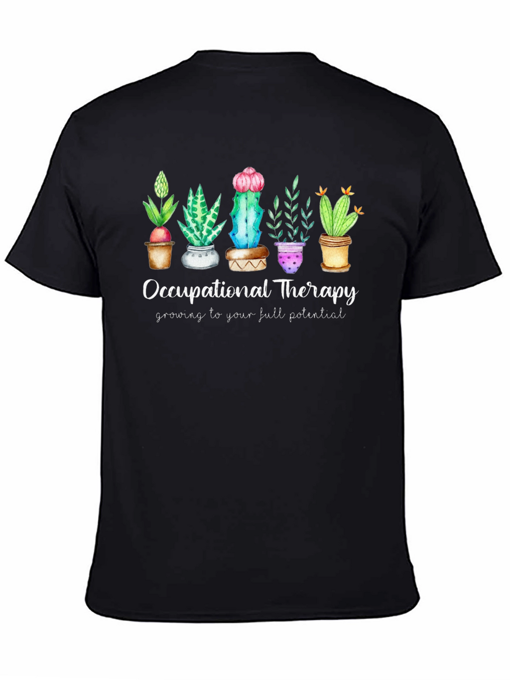 Occupational Therapy Cactus T-Shirt